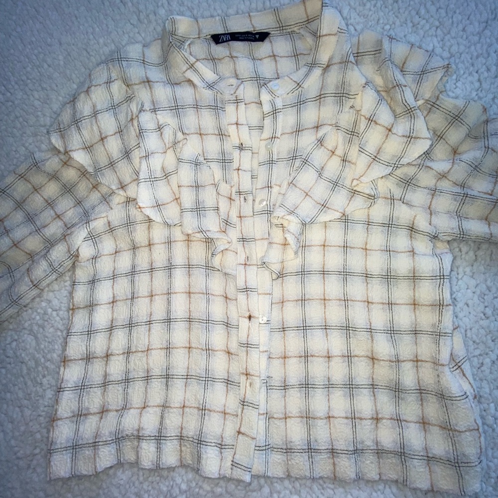 Zara button up